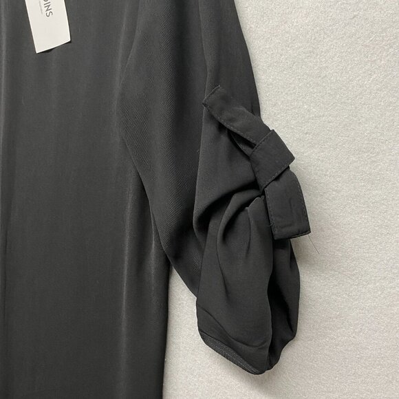 YOINS Dress Womens 12 Black Mini Lightweight - Picture 3 of 9